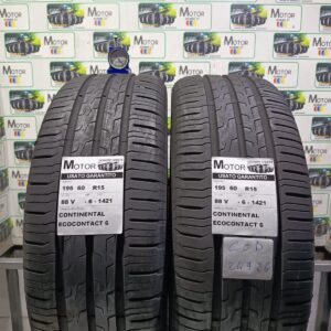 USATO 195/60 R15 ECOCONTACT 6 88V CONTINENTAL DOT: 1421 MM: 6
